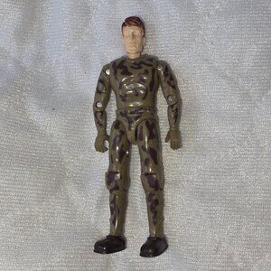 Vintage New Ray Polaris Wildlife Hunter ATV Driver Camo Action Figure Toy